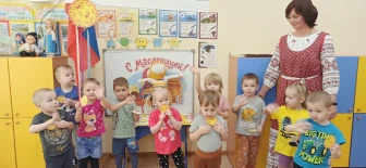 Открытое занятие по лепке.