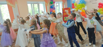 выпускной в подготовительной к школе группе.