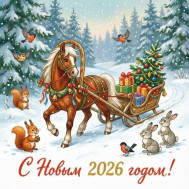 Поздравляем с Новым годом!.